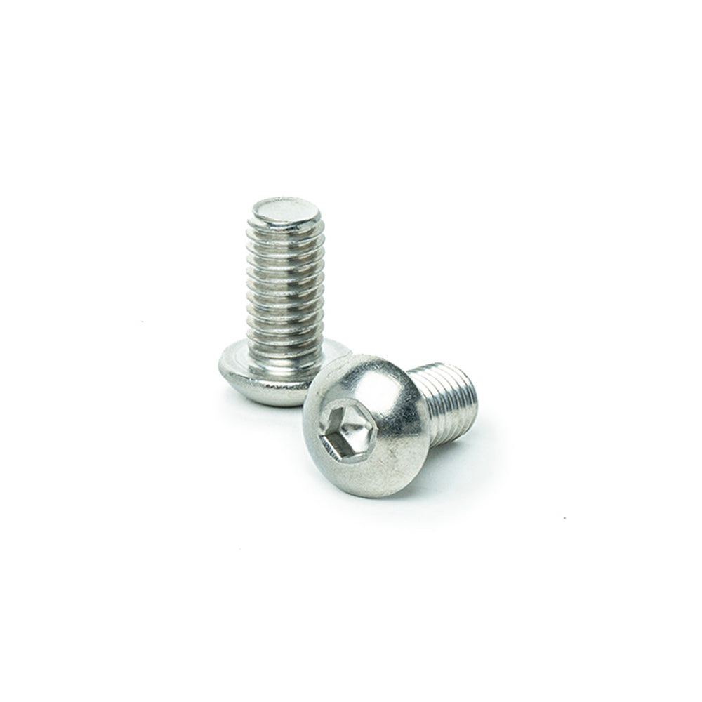 3/8 x 1-1/2 Button Head Socket Cap Screws, Allen Socket Drive, Stainl –  Bridge Fasteners