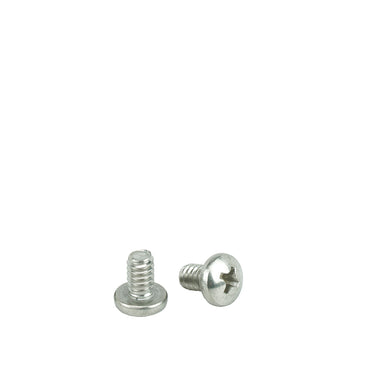 #6-32 x 1/4" Pan Head Machine Screws, Phillips Drive, Stainless Steel 18-8, Full Thread, Bright Finish, Machine Thread