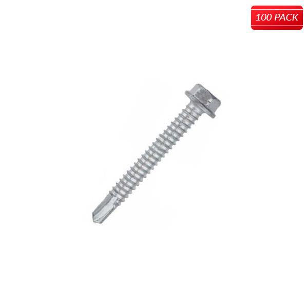 ELCO Bi-Flex 300 Series SS Fasteners: 1/4-20 x 1 1/2", Hex Head, #3 Point