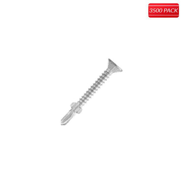 Elco Bi-Flex 300 Series SS Fasteners: 10-16 x 1-1/2, FH Reamer w/Wings, #3 (3500 Qty.)